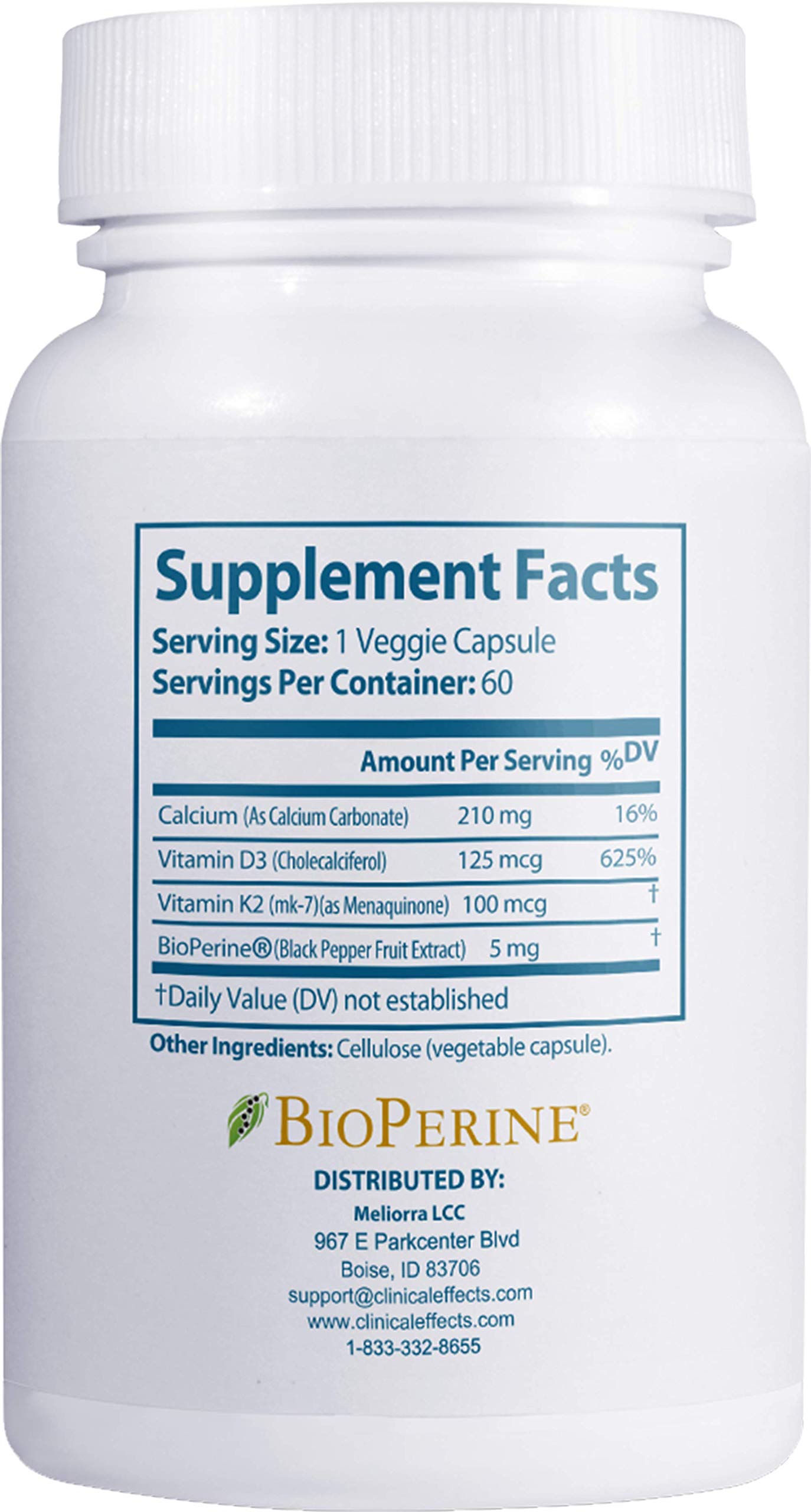 Buy Clinical Effects Vitamin K2 + D3 K2 + D3 Vitamin Supplement with