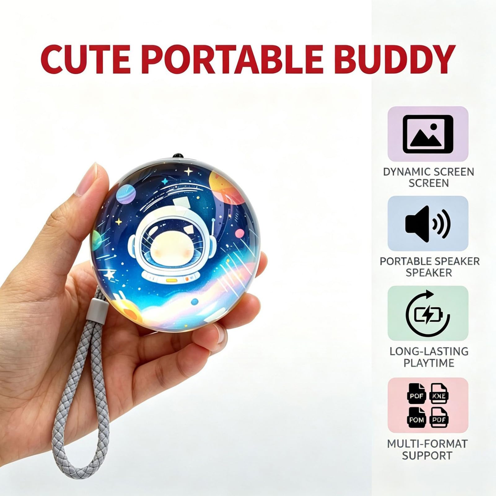 Tangxi Sfera Memory Ball con Bluetooth 5.4, Controllo App per