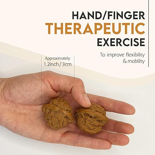 Miniatura 3 de Semillas de árbol Bodhi, regalo de la naturaleza, equipo de masaje de manos y ejercicio de manos, bolas terapéuticas de ejercicio de mano para