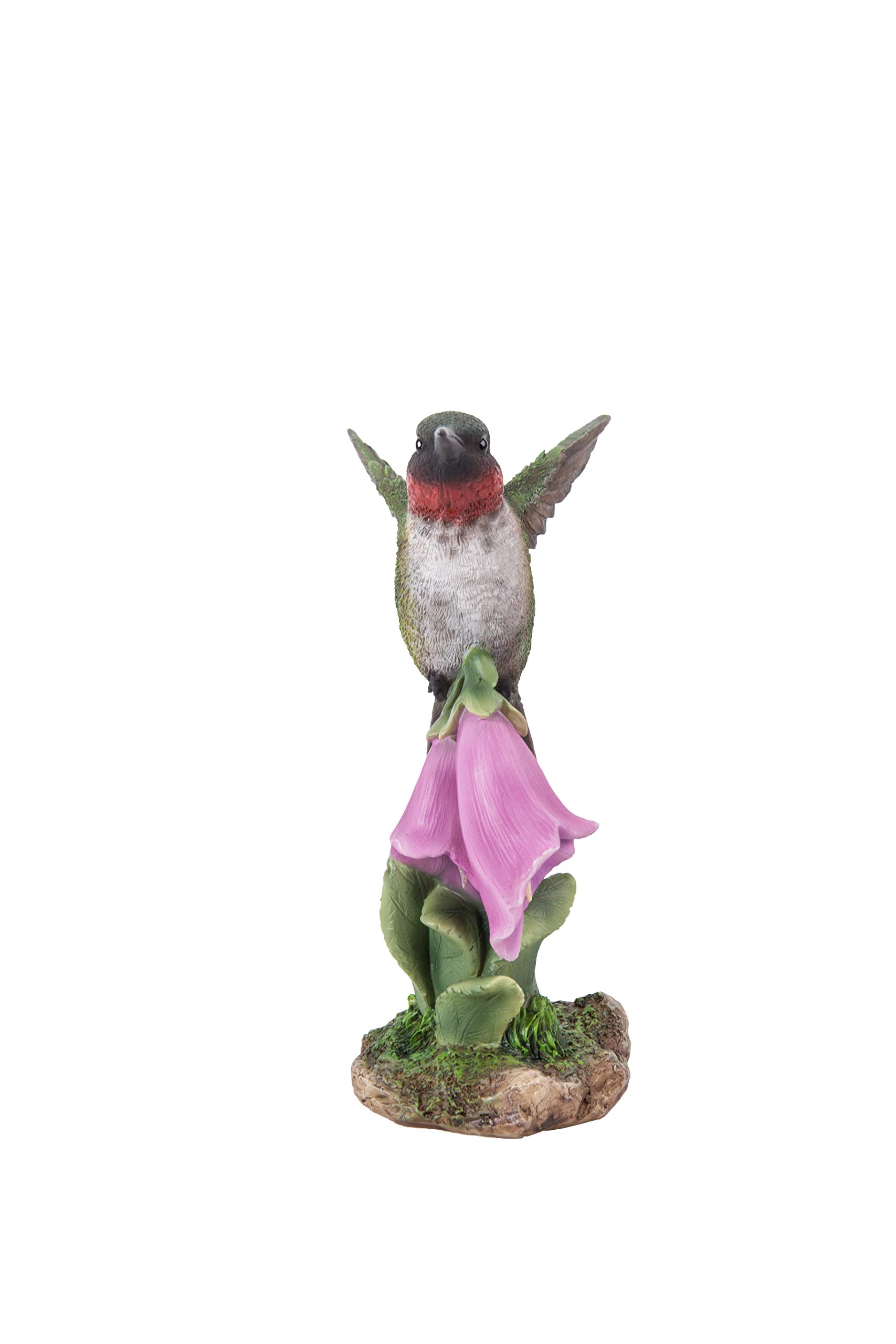 FOXGLOVE HEYKELİ HUMMINGBIRD