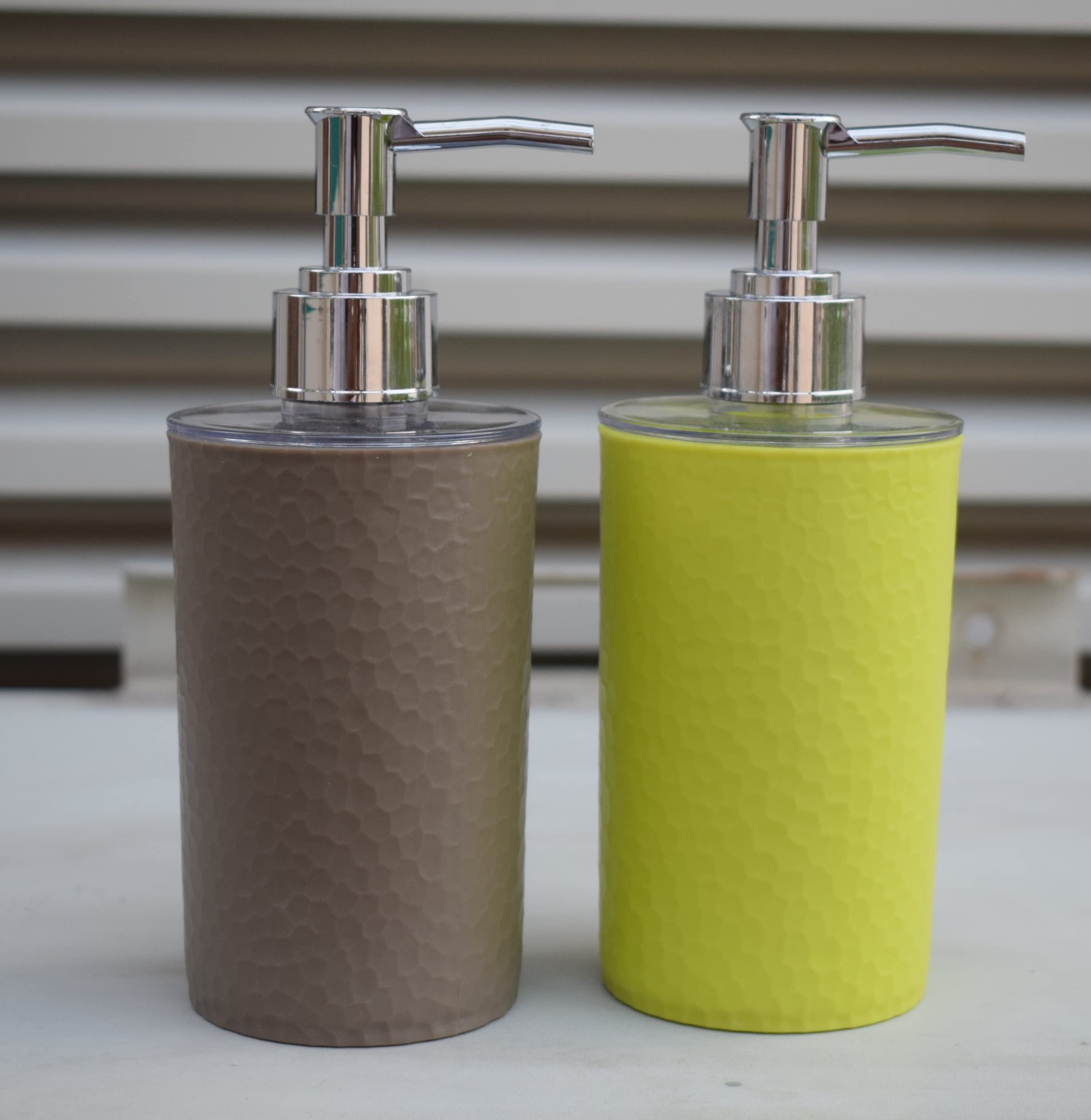 Twizzle Unbreakable Liquid Soap/Liquid/Shampoo/Hand wash/Sanitizer/Lotion Dispenser Bottle for Kitchen, Wash-Basin and Bathroom 350 ml Dispenser (Brown Green, Pack of 2) (B0B5QBKXGR) Amazon Price History, Amazon Price Tracker