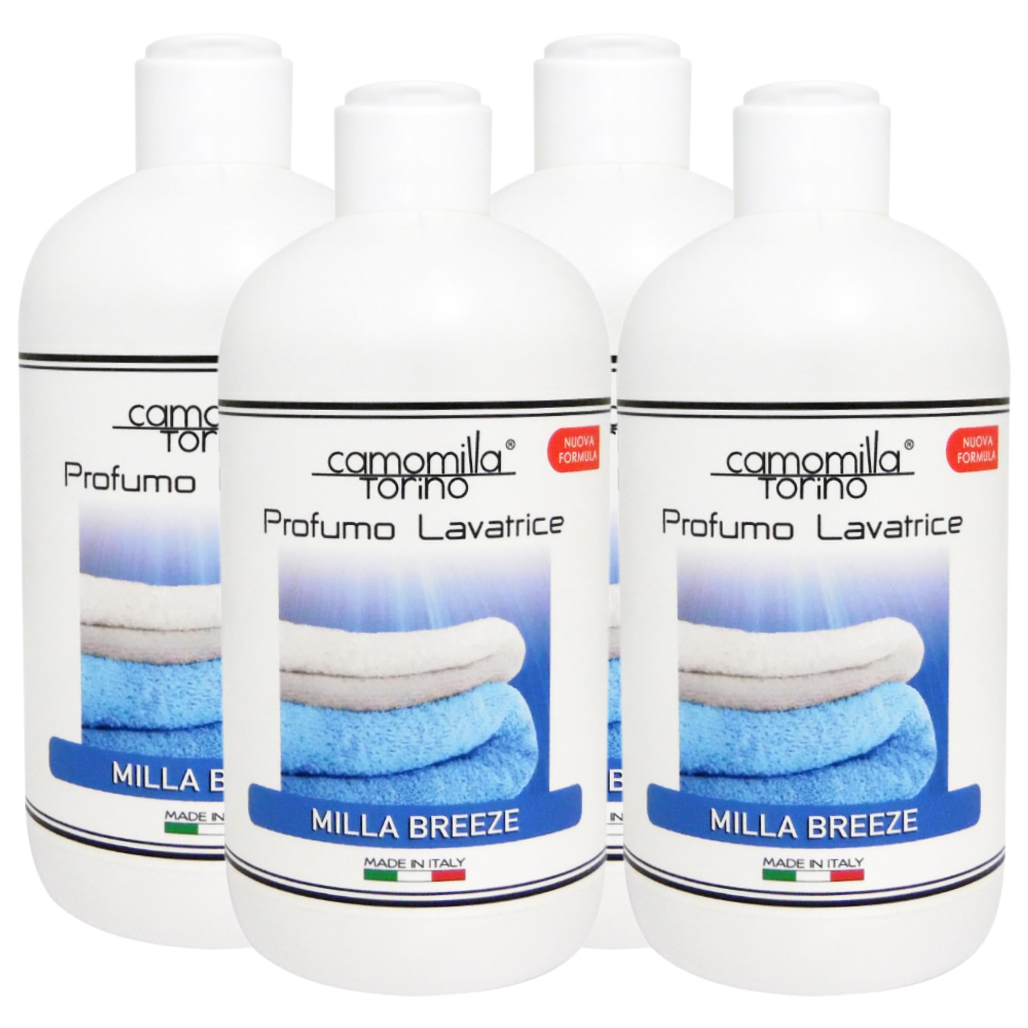Camomilla Torino Profumo Lavatrice MILLA BREEZE 500ml (4 Unità)