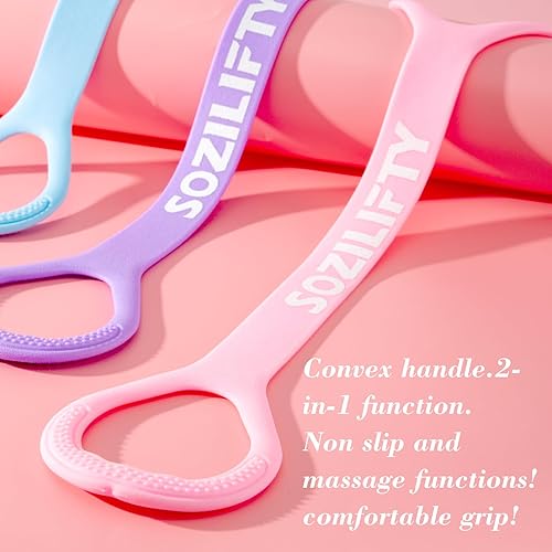 Miniatura 7 de Figura 8 banda de resistencia (mejorada), banda elástica, bandas elásticas, con bolsa de almacenamiento, para brazo, hombro, espalda, entrenamiento