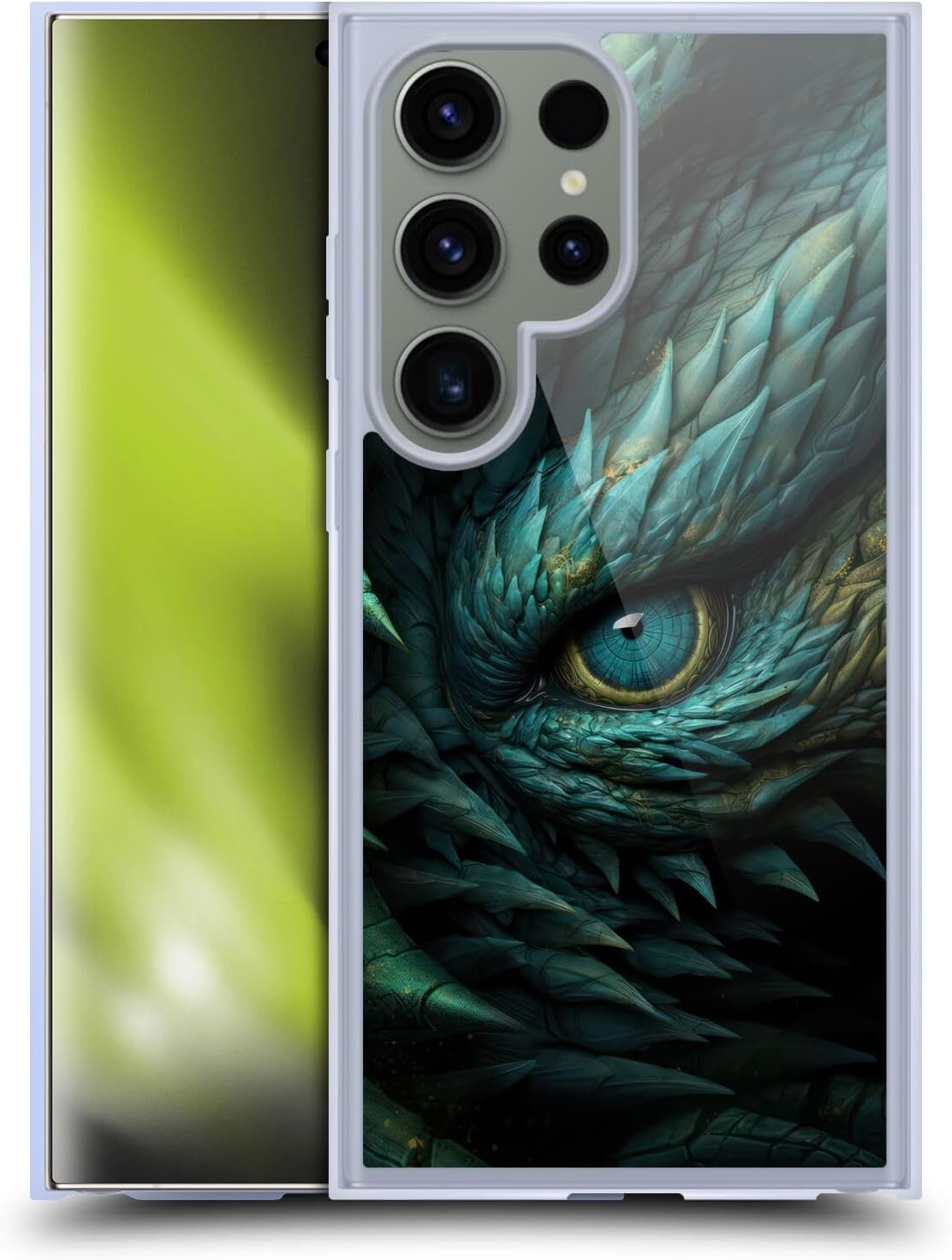 Head Case Designs Officially Licensed LebensArt Eucalyptus Mix Art Gel Case [Military Grade Protection] Compatible with Samsung Galaxy S24 Ultra 5G and Compatible with MagSafe