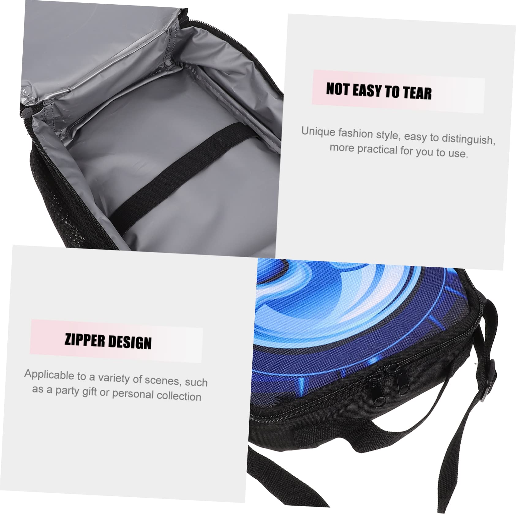 TOPBATHY 3piezas Bolsa Térmica Para Almuerzo Infantil Mochila De Comida Aislante Para Escuela Picnic y Diseño Práctico y Resistente Al Agua
