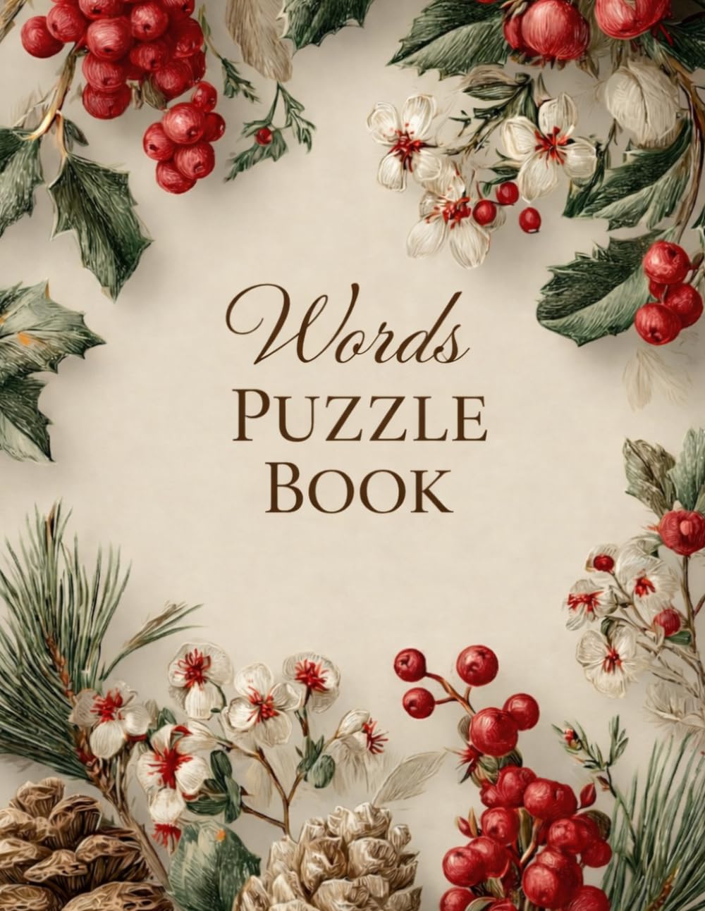 Words Puzzle Book: 30 Fun Word Search Puzzles