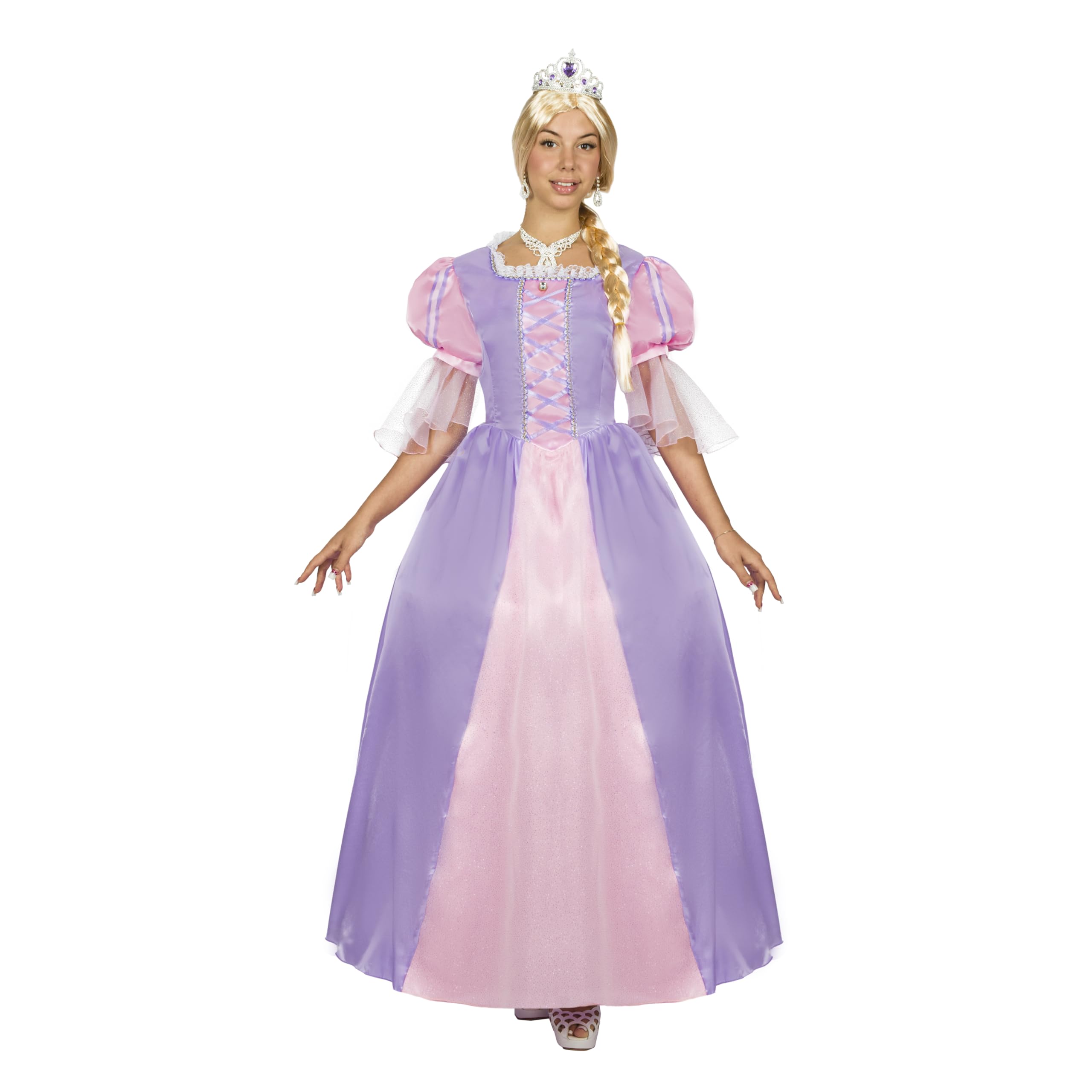 Pegasus Costume Raperonzolo Donna Vestito Principessa Carnevale
