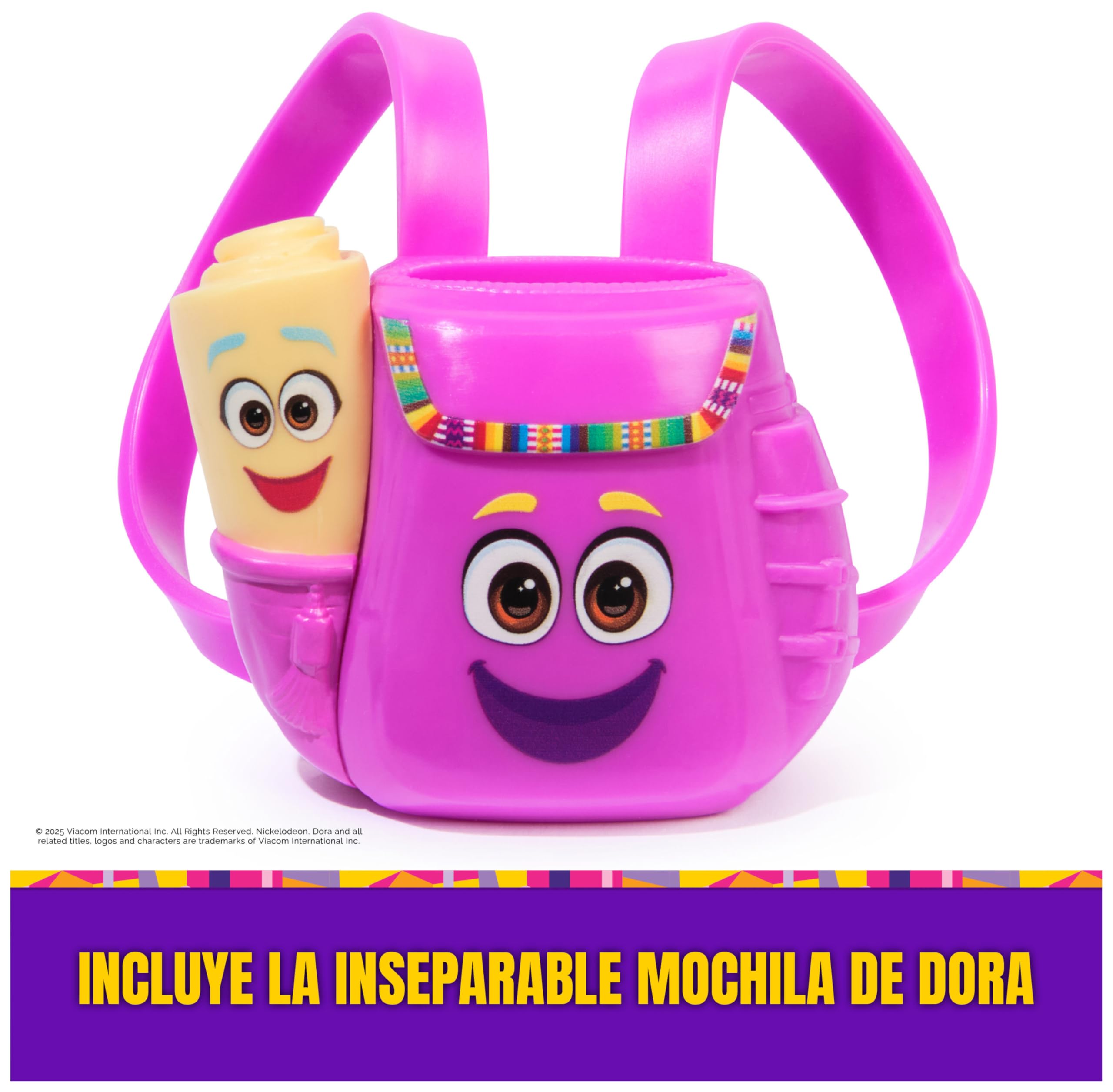 DORA LA EXPLORADORA - Muñeca Dora Canta y Explora: con Canciones, Efectos de Sonido y Frases Bilingües + Accesorios - 6073379 - Juguetes Niña 3 años + - Regalo Niña 3 años + - Juegos Infantiles