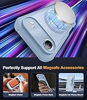 Vista 838 de Diaclara - Funda diseñada para iPhone 15 Plus de 6.7 pulgadas, transparente, cuerpo completo, con protector de pantalla, resistente de protección