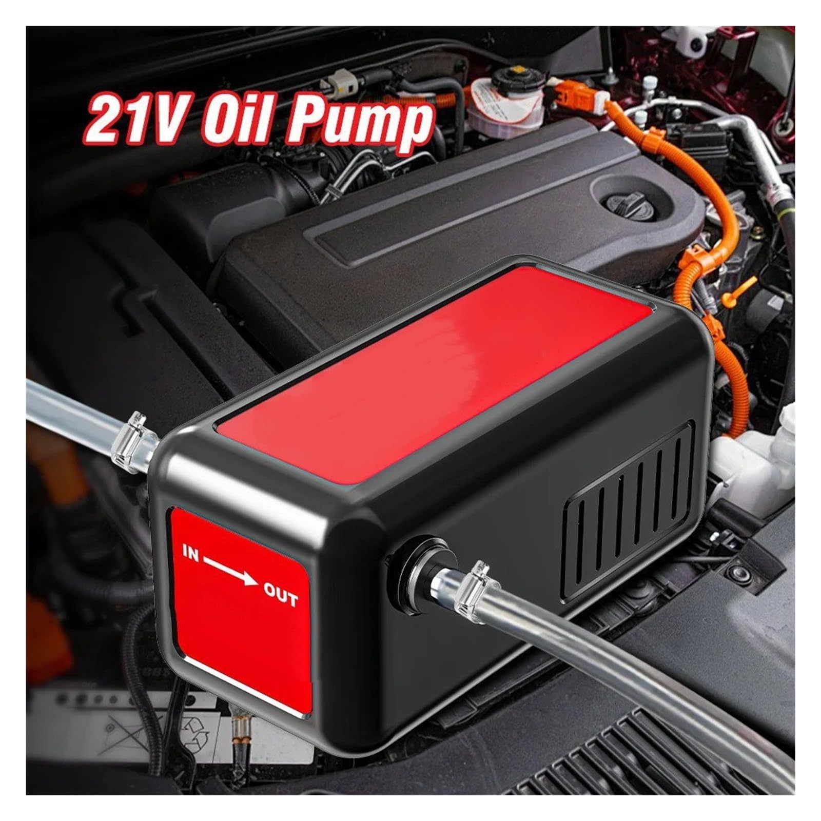 Para coche para motocicletas Bomba Moto Gasolina | Transferencia de aceite eléctrica de bomba de aceite portátil inalámbrica de 140W.