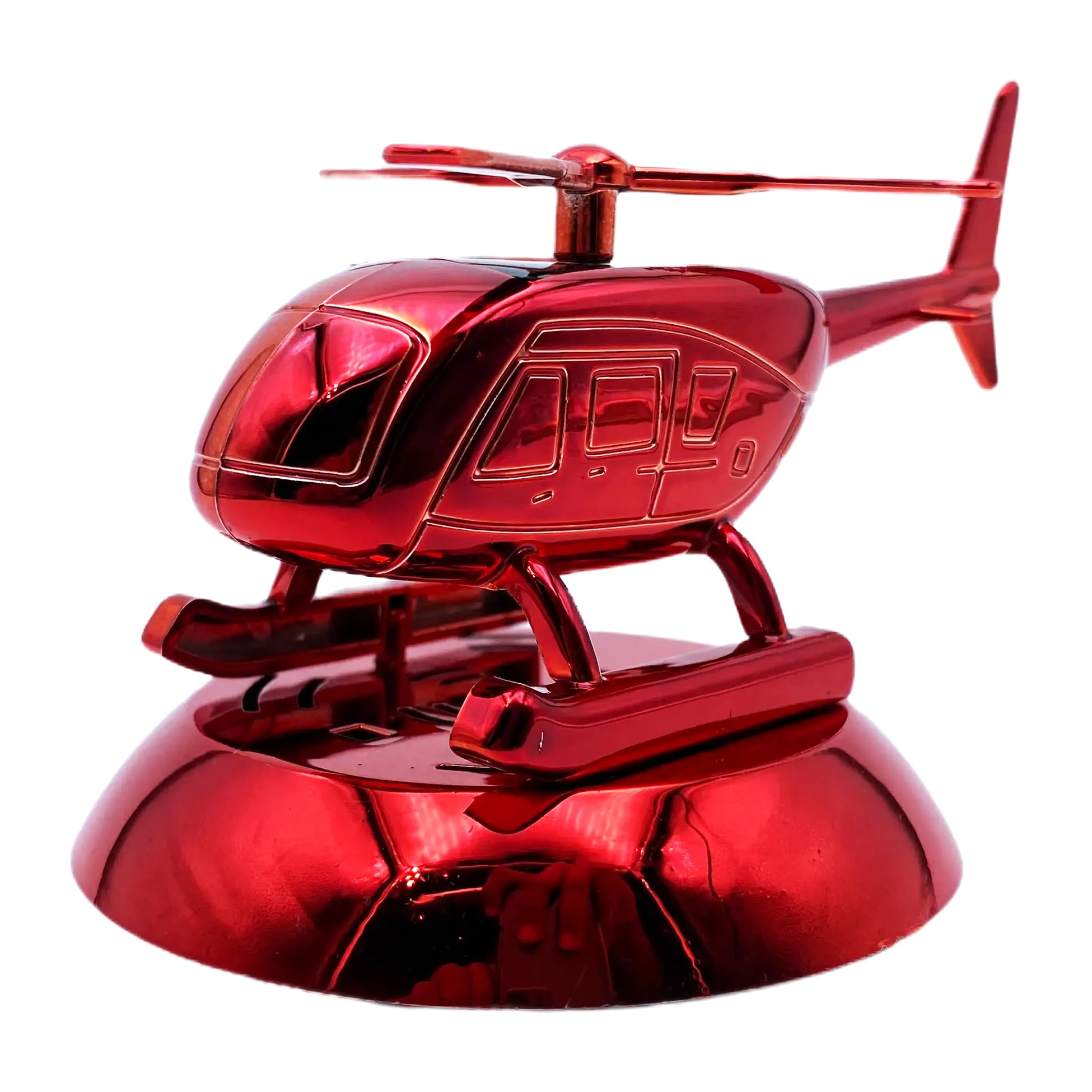 Look&Took Car Desk Board Solar Power Mini Helicopter Air Freshener With Perfume Pouch For Toyota Yaris VX CVT