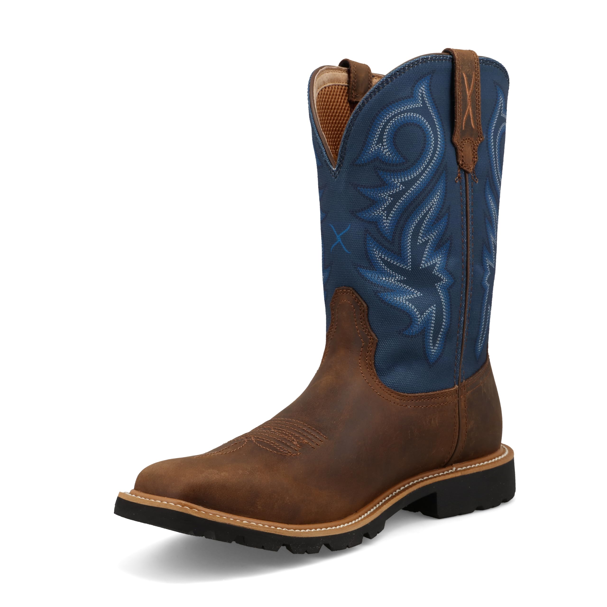 Twisted X Men's Men'S 11" Tech X&amp;Trade; Performance Western Boot Broad - MXTP009 8 EE US