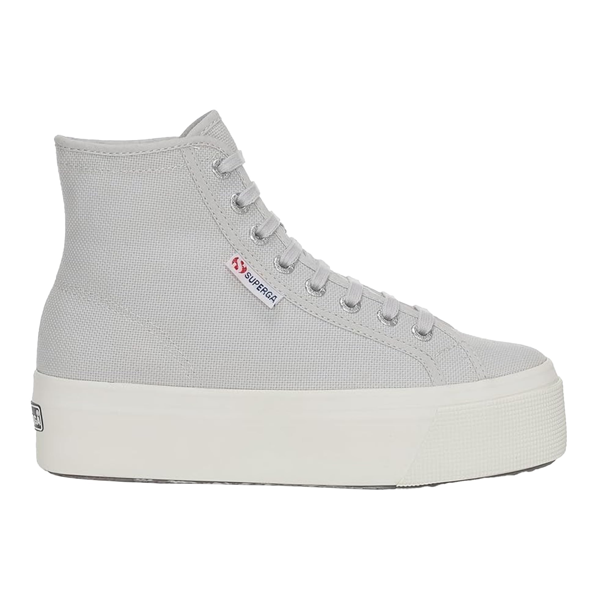 Superga - Sneakers, Donna, Cotone, Casual, 2708 Hi Top