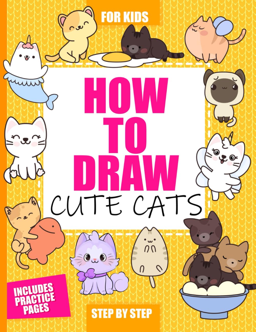 How to Draw Cute Cats for Kids: Learn to Draw Animals Step-by-Step Guide