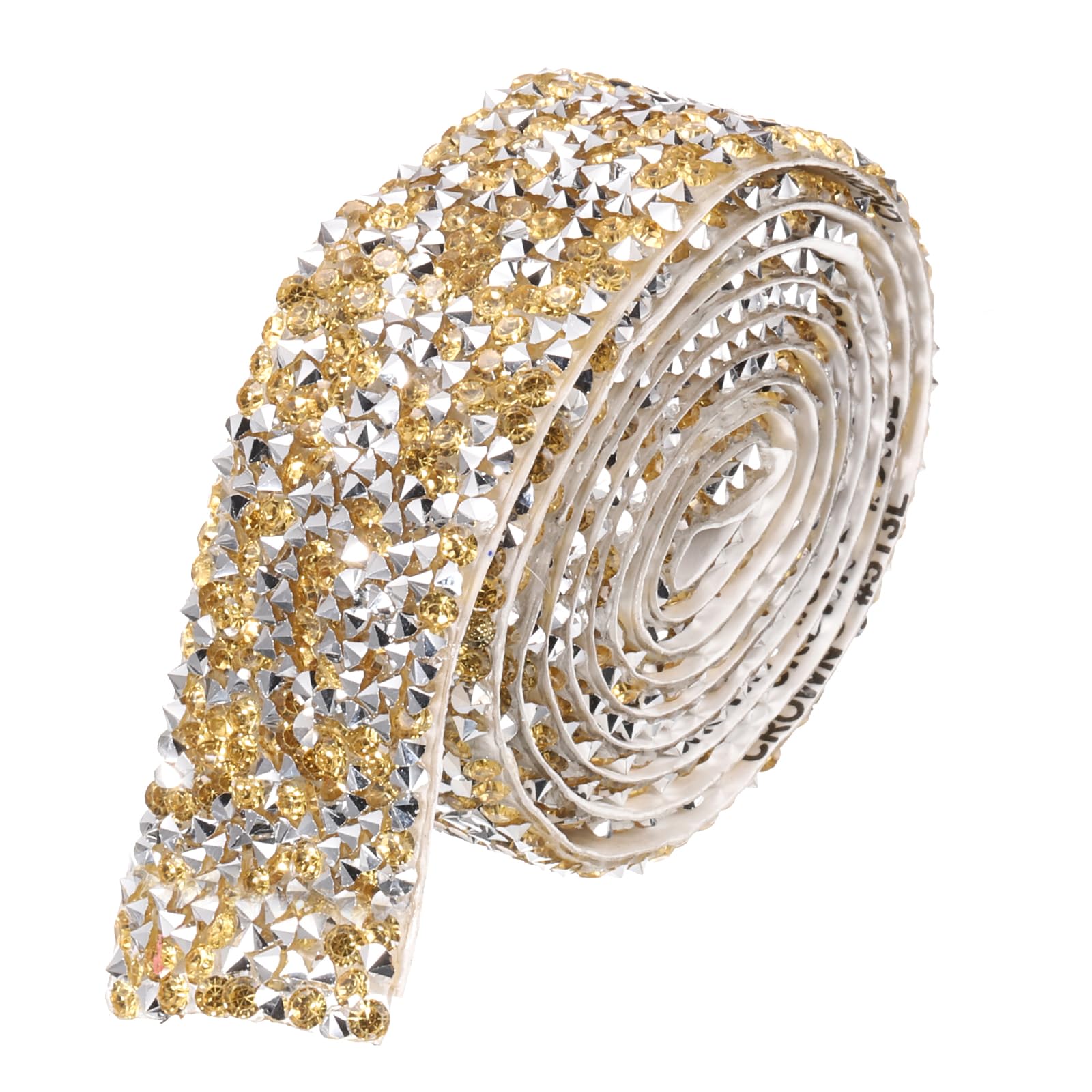 Ruban de strass en cristal autocollant pour décoration et ceinture de mariage
