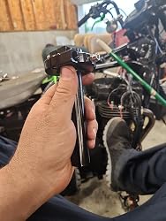 Nibbi Universal Replacement Throttle Handlebar - High Performance Aluminum CNC 7/8" Adjustable Accelerator Grip For Motorcycle, Scooter, ATV, Dirt Bike (Black) - View #14