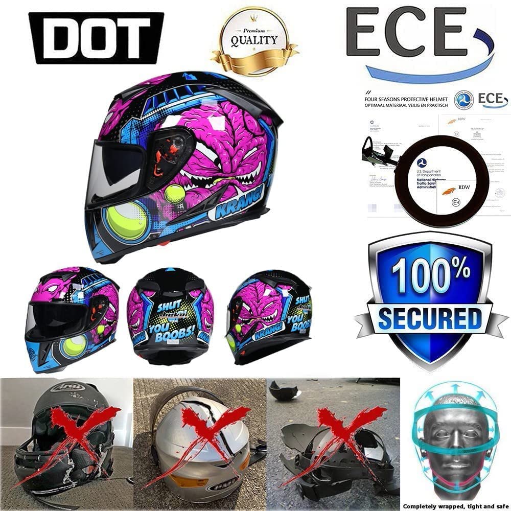 Casco Modular De Motocicleta Con Bluetooth Casco Integrado Color Diseño Acabado 4xl | Cuotas sin