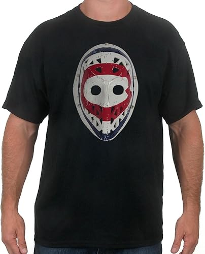Ken Dryden Portero Máscara - Montreal Portero Hockey Camiseta para Hombre