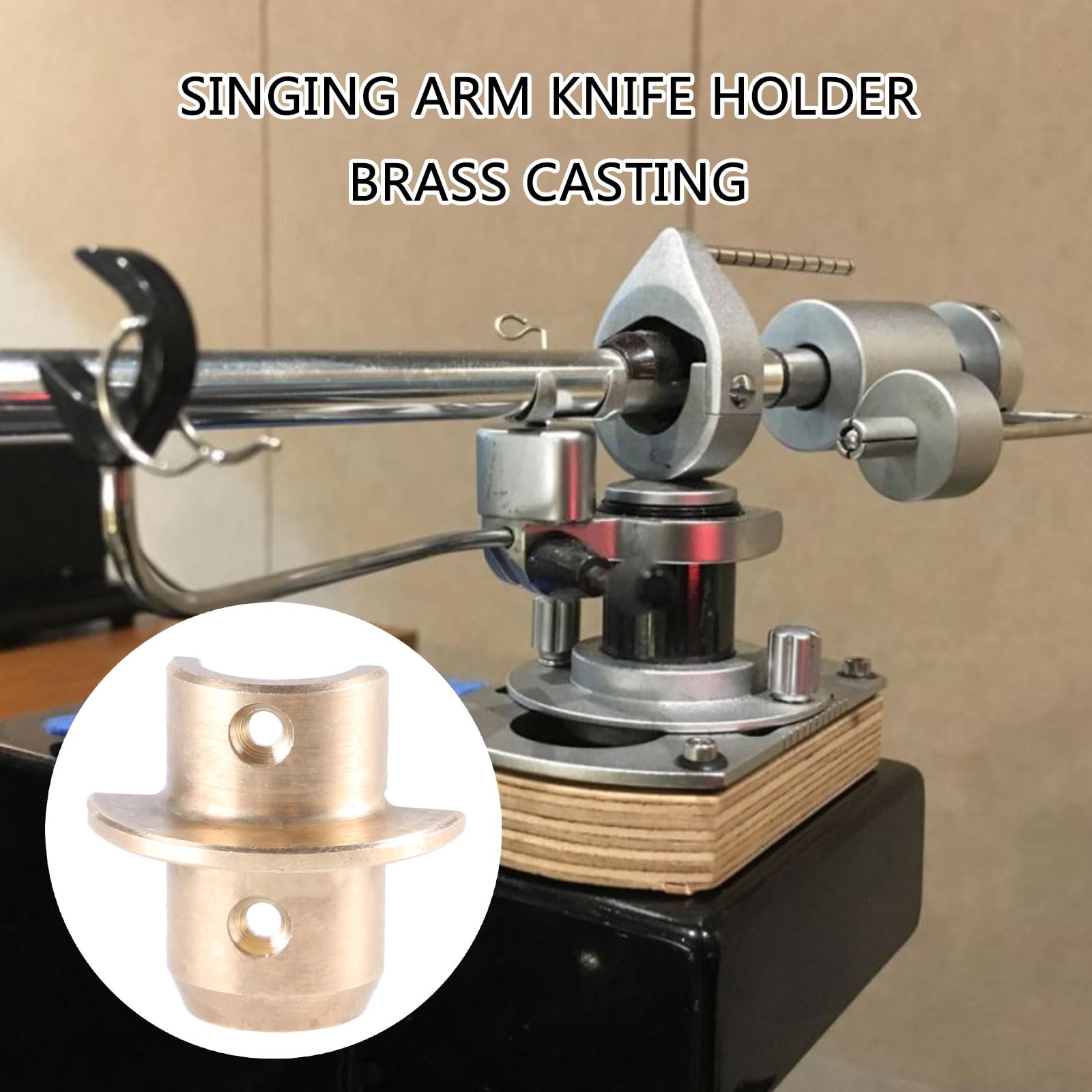Braccio in ottone per 3009/3010/3012 Tonearm migliora audiofili uditivi giradischi miglioramenti
