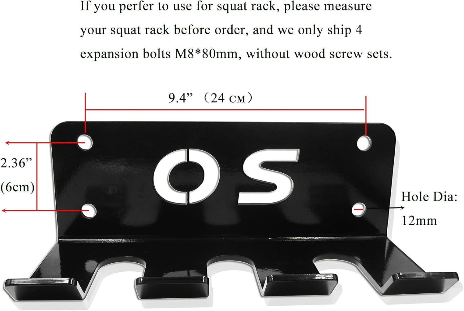 Forellfit Vertical Barbell Holder, Barbell Storage 3 Bar Hanger Wall Mount Olympic Bar Mount Rack Display Hook, Organization for Home, Commercial, Garage Gyms : Sports & Outdoors