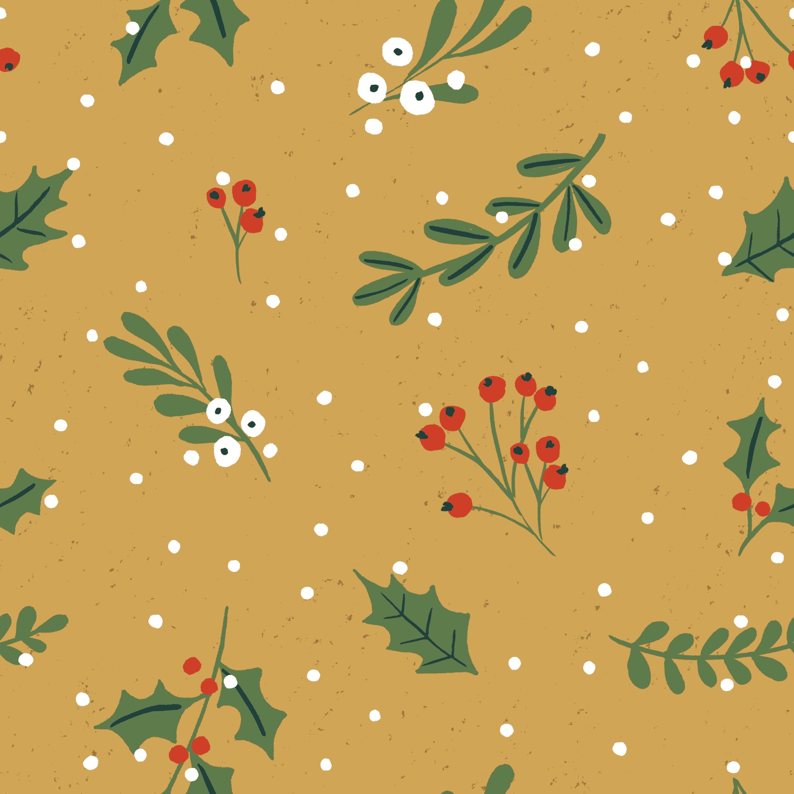 furn. Deck The Halls Set Copripiumino (Verde Pino - Doppio)