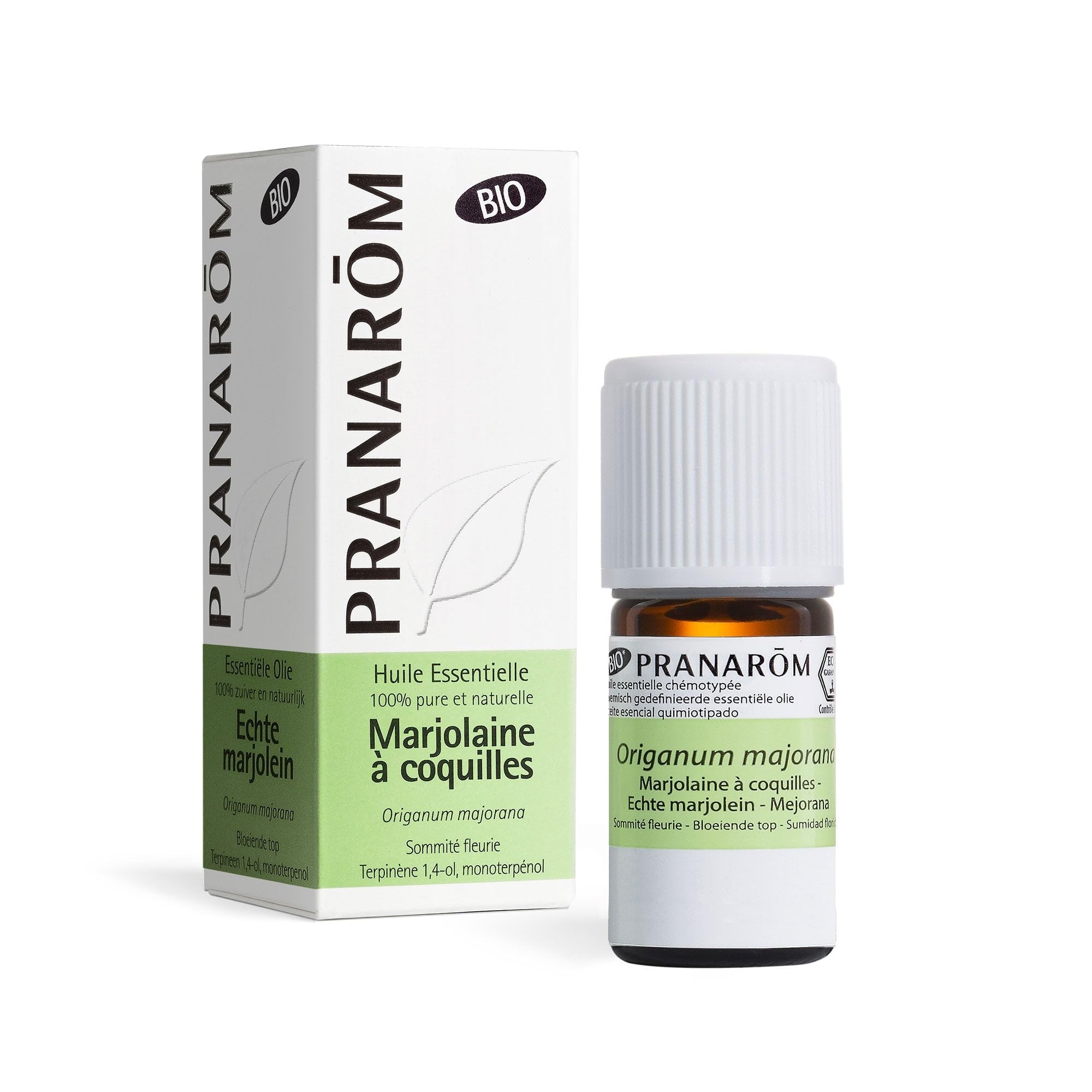 Pranarôm Huile Essentielle Marjolaine à Coquilles Bio 5 ml