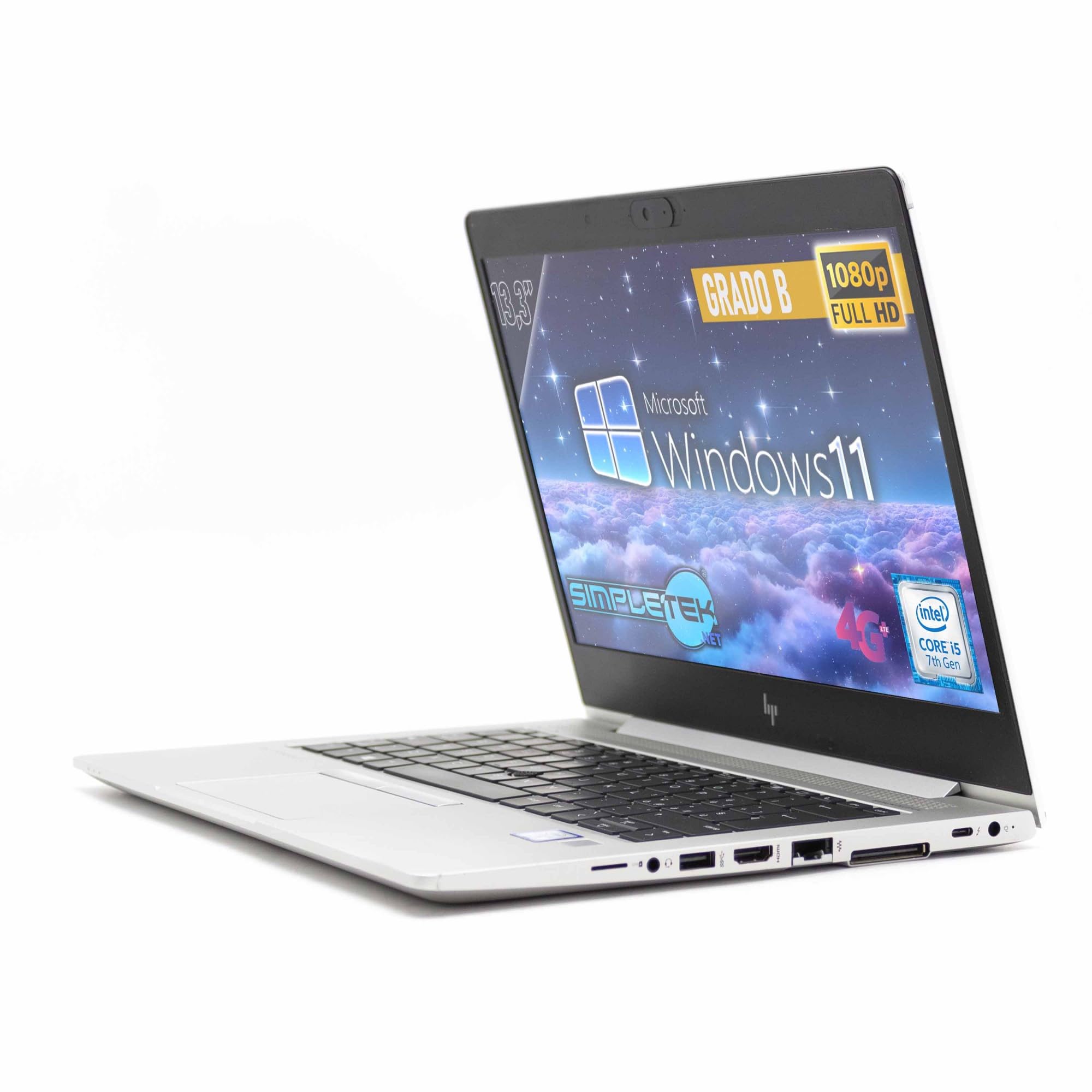 HP EliteBook 830 G5 | Core i5 第 7 世代 HP EliteBook 830 G5 Core i5 Laptop 7th Gen 13.3