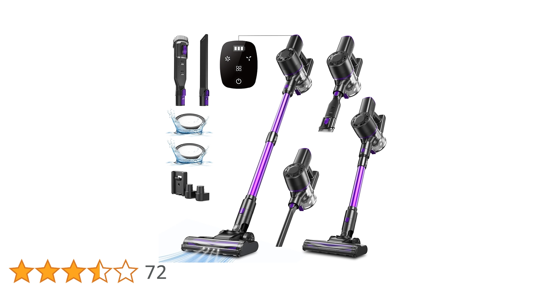 Amazon.co.jp: 掃除機 コードレス 40KPa強力吸引 V8PRO
