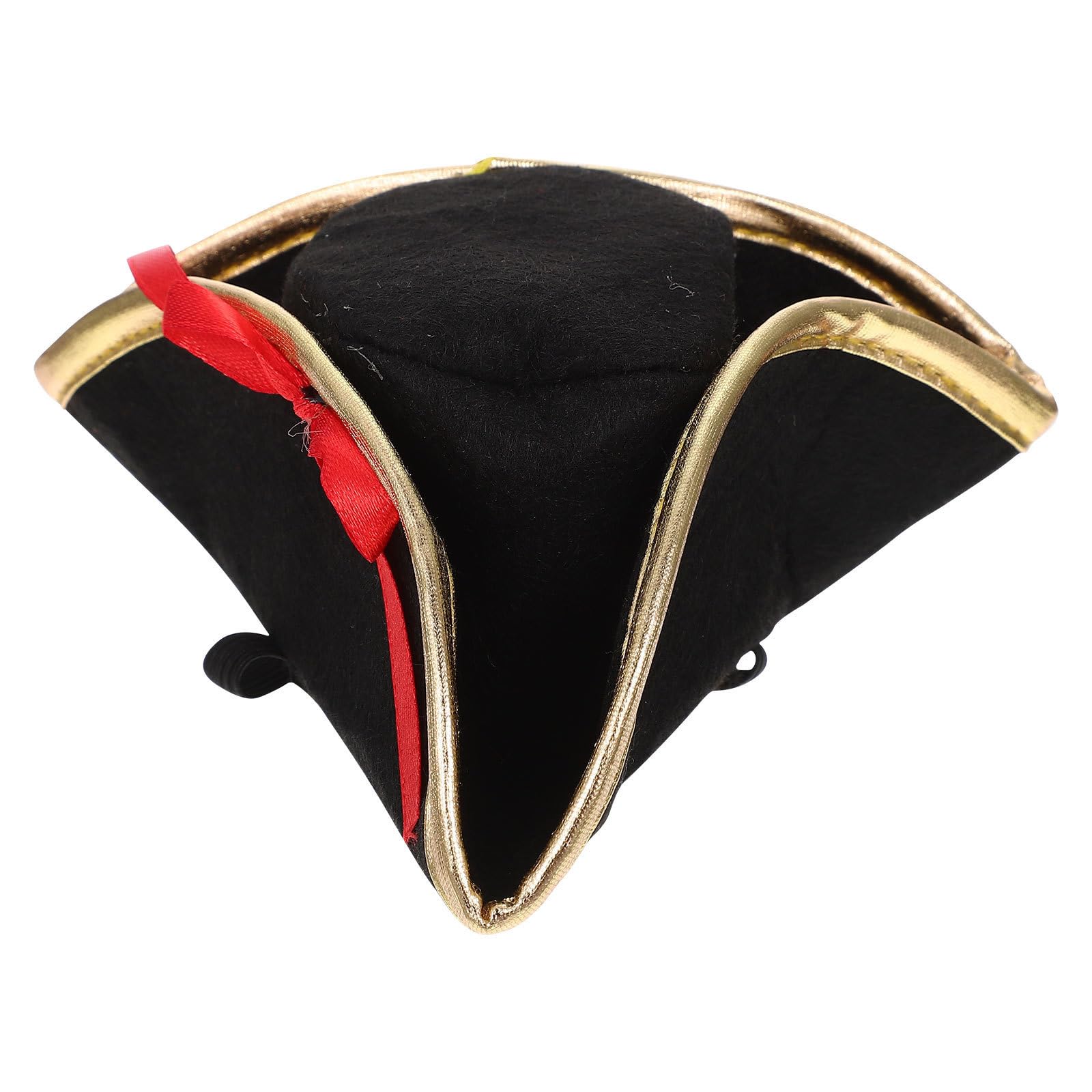 HINTRMENT Portable Pirate Dog Hat Lightweight Halloween Puppy Hat Decorative Cat Accessory Breathable Comfortable Pet Photo Prop for Party Celebration