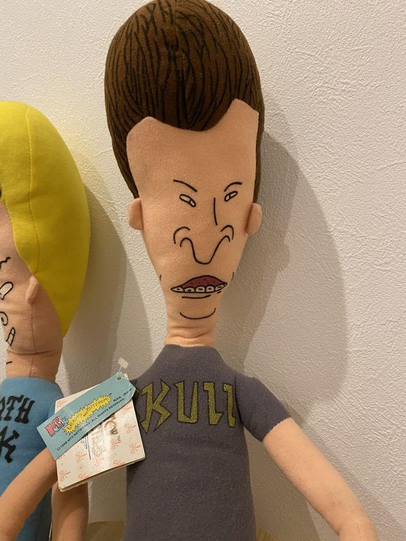 Amazon.co.jp: ビーバス＆バットヘッド ぬいぐるみ 90年代