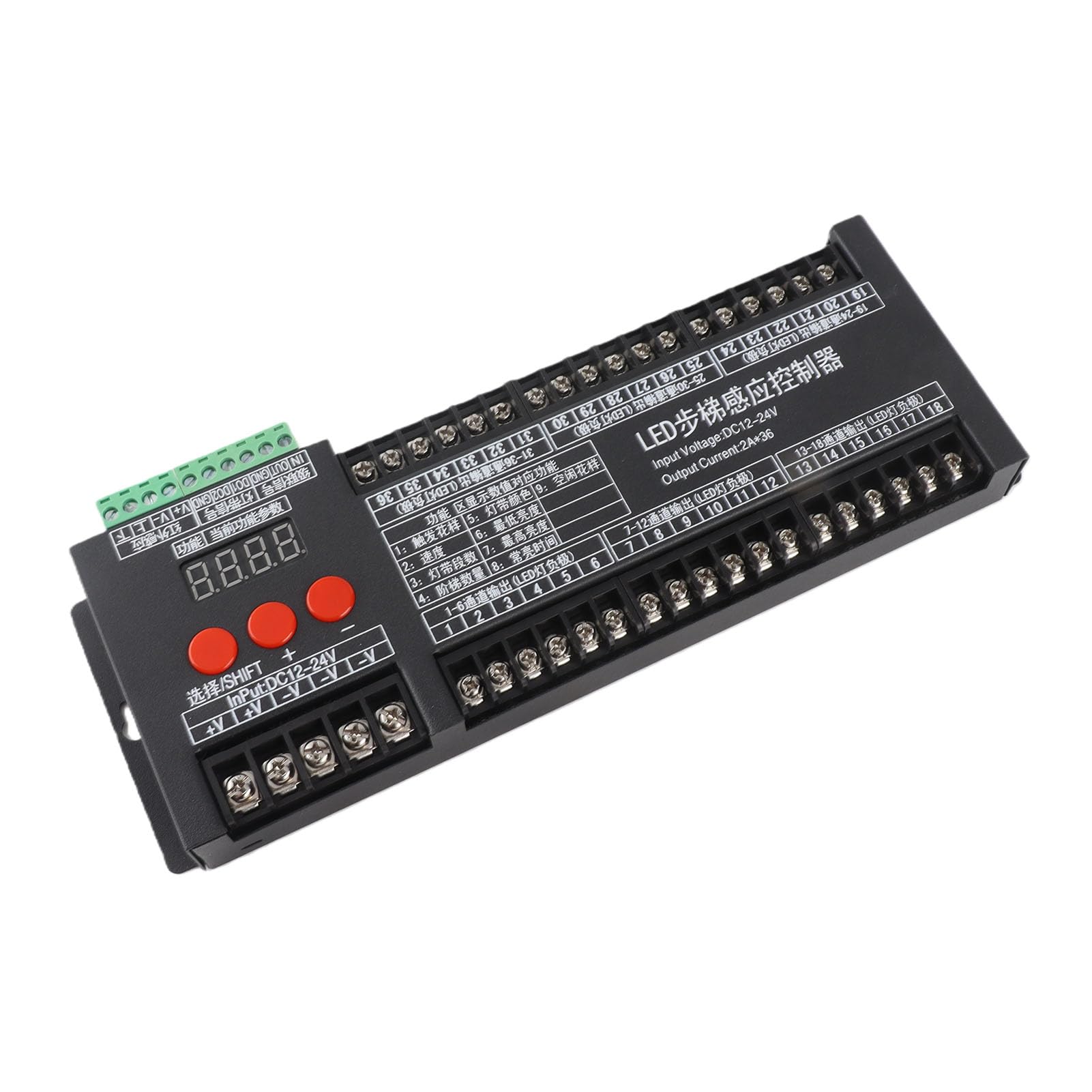 Omabeta Treppenlicht-Bewegungsmelder mit Erstklassigem Schutz und Intelligentem Design für die Innenbeleuchtung zu Hause, DC 12 V–24 V