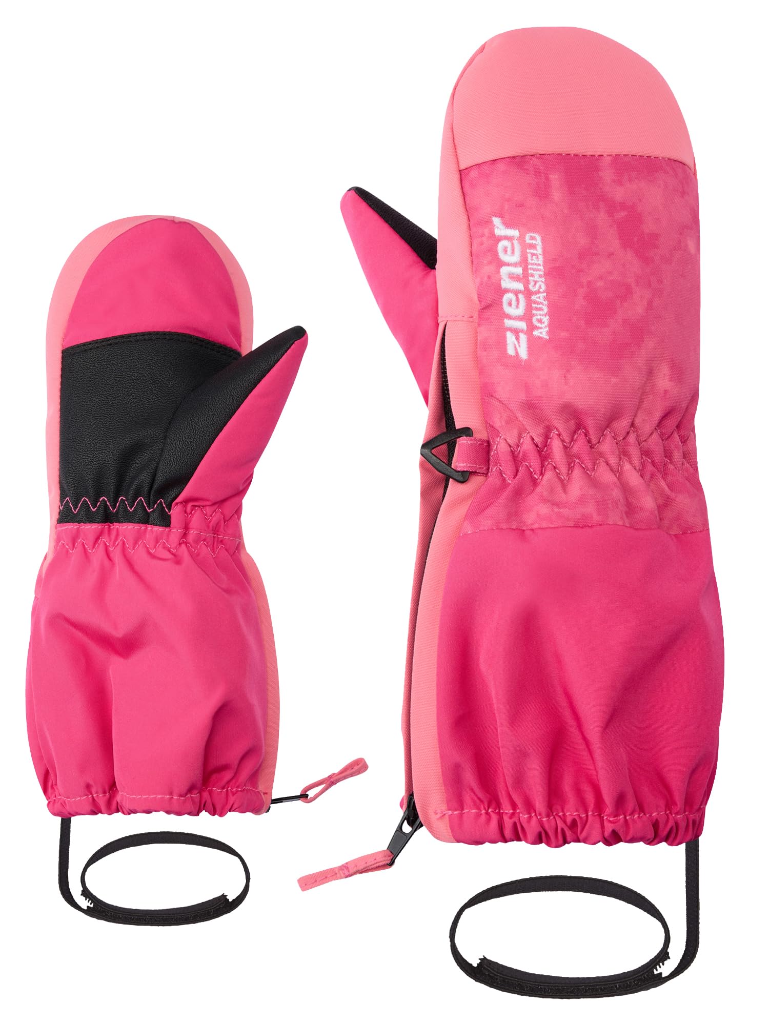 Ziener Levi-z Moufles de Ski/Sports d'hiver-Imperméables Manchette-Longue Fermeture éclair Garçon
