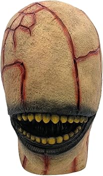 Latex Mask  | Scary Eyeless Face Mask | Halloween Disguise for Adult | Resistant and Comfortable Latex | 100% Horror & Scary | Halloween, Carnival, Cosplay | OriginalCorner
