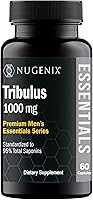 Vista 1 de Nugenix Essentials Tribulus Terrestris - Extracto para hombres, 95% de saponinas totales, 1000 mg de alta potencia, extra fuerte, 60