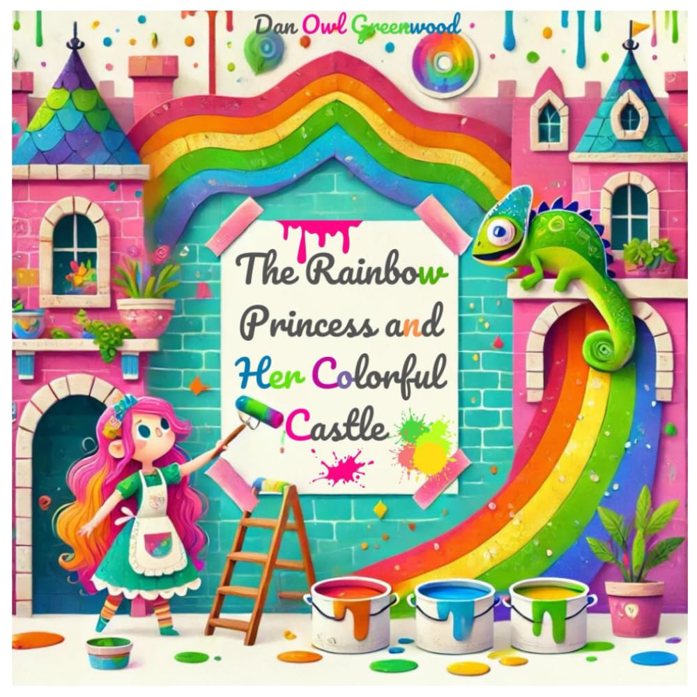 Princess Iris and the Colorful Castle: A Magical Adventure with Coloring Fun for Little Girls (The Fairy Tale Treasury)