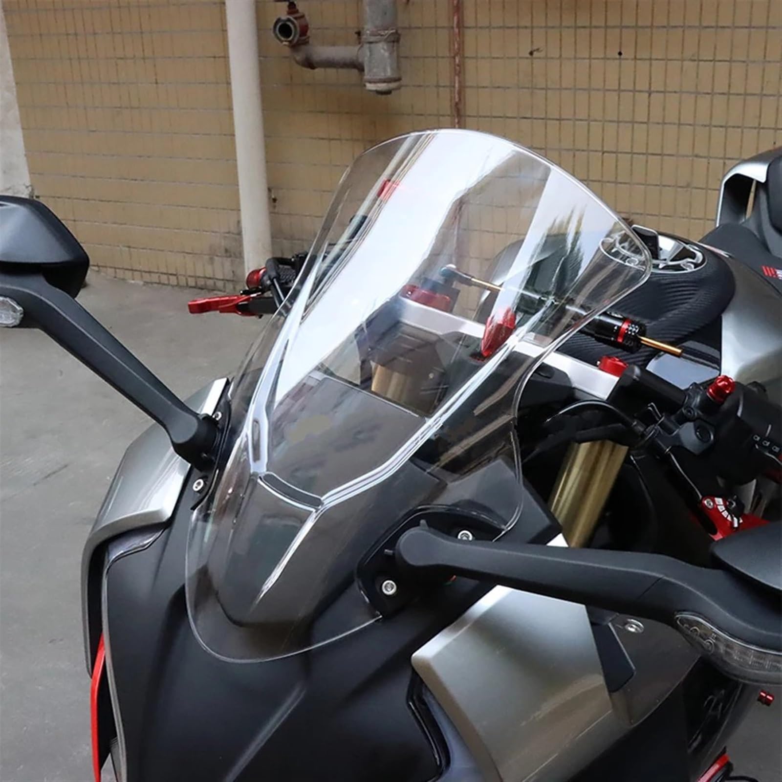 Pare-brise Pour Triumph Daytona 675SR / 675SR-R - ABS, Transparent Ou Noir, Protection Vent Et Projecteurs