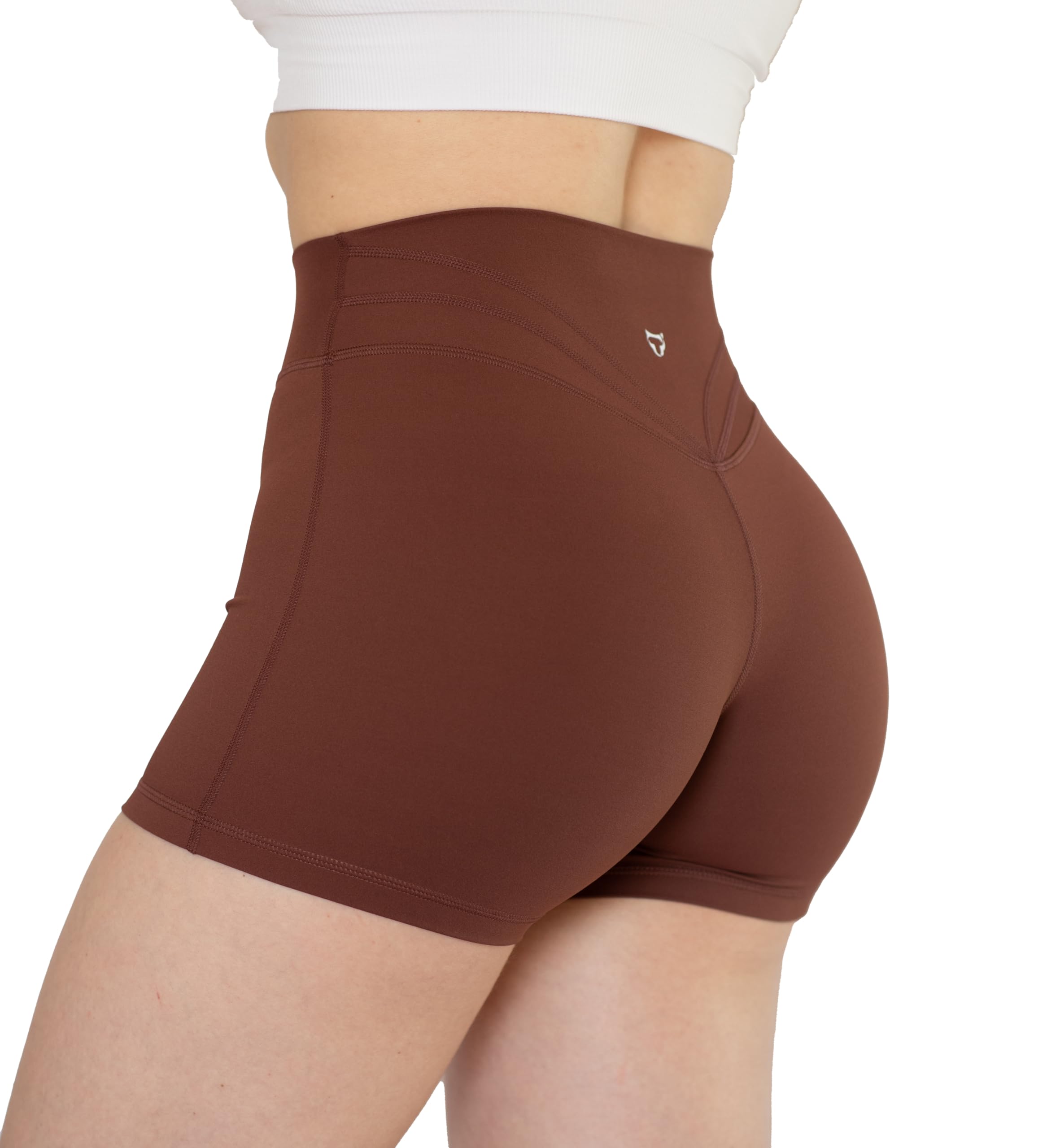 TomTiger Workout Shorts for Women High Waist Gym Shorts Bike Running Active Exercise Yoga Shorts Tummy Control