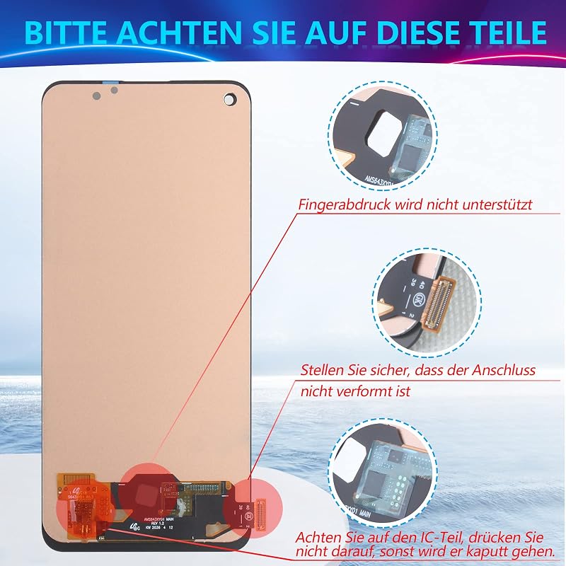 RongZy OPPO A74 4G LCD Kijelző és Érintőképernyő Csere Készlet - Fekete Színű Digitalizáló Panel Szerszámokkal Telefonjavításhoz