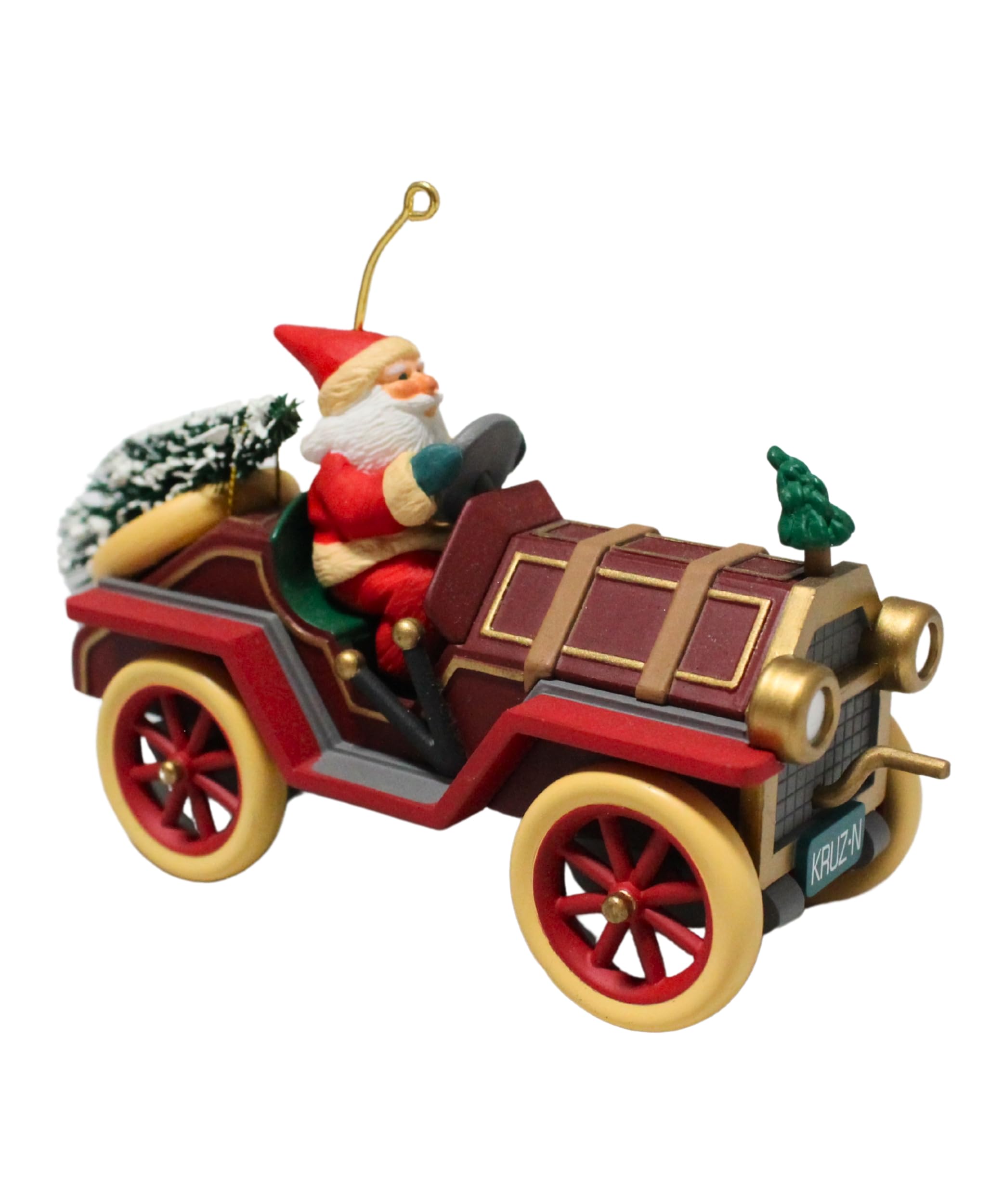 Hallmark Santa's Roadster Here Come Santa Series 17th in Series 1995 Ornament QX5179