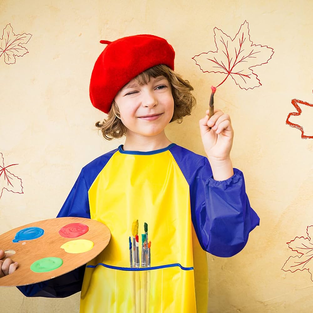 Amazon.com: Zkptops 18 Pack Kids Art Smocks Waterproof Kid