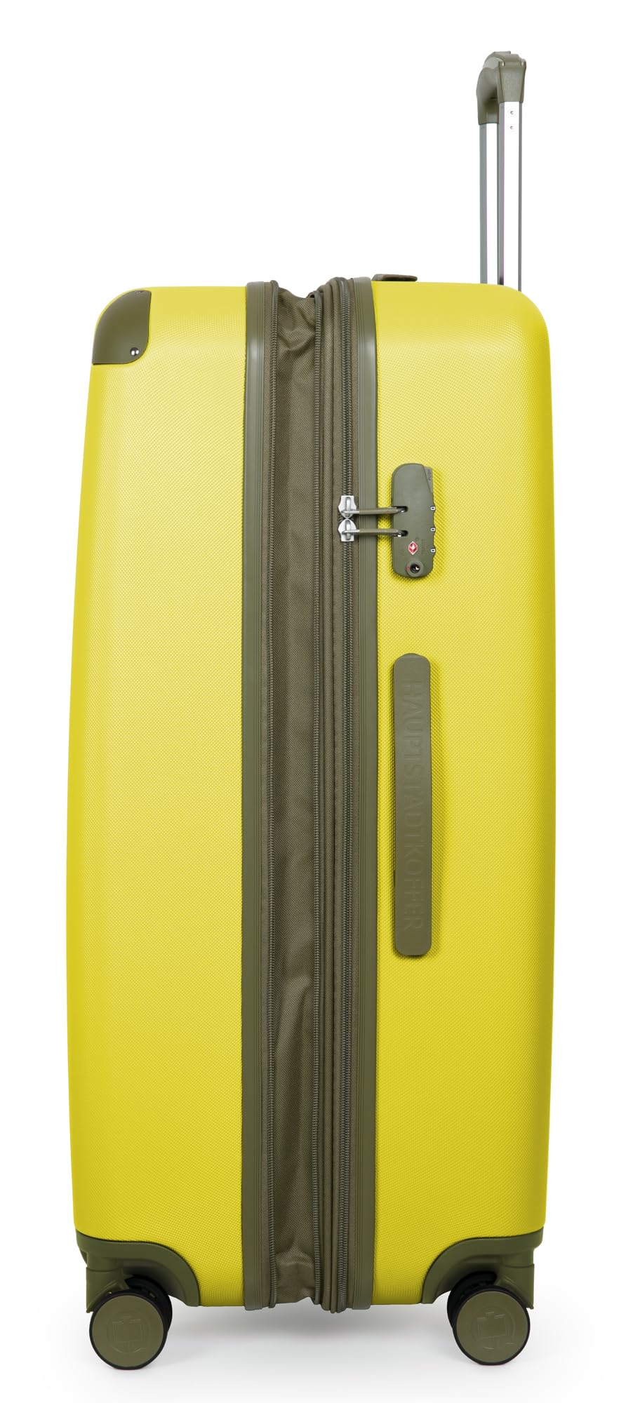 HAUPTSTADTKOFFER - Spree - Maleta rígida, Trolley expandible, Equipaje de Viaje, 4 Ruedas Dobles, TSA, 65 cm, 74 litros, Champán — view 364