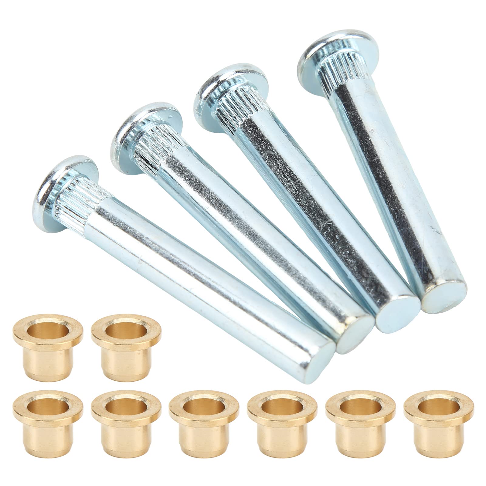 Qiilu Kit Boccola Perno Cerniera Porta, Kit Boccola Perno Cerniera Porta Sostituzione in Metallo per Camioncino Nissan Navara D22 Frontier UTE 1997-2005