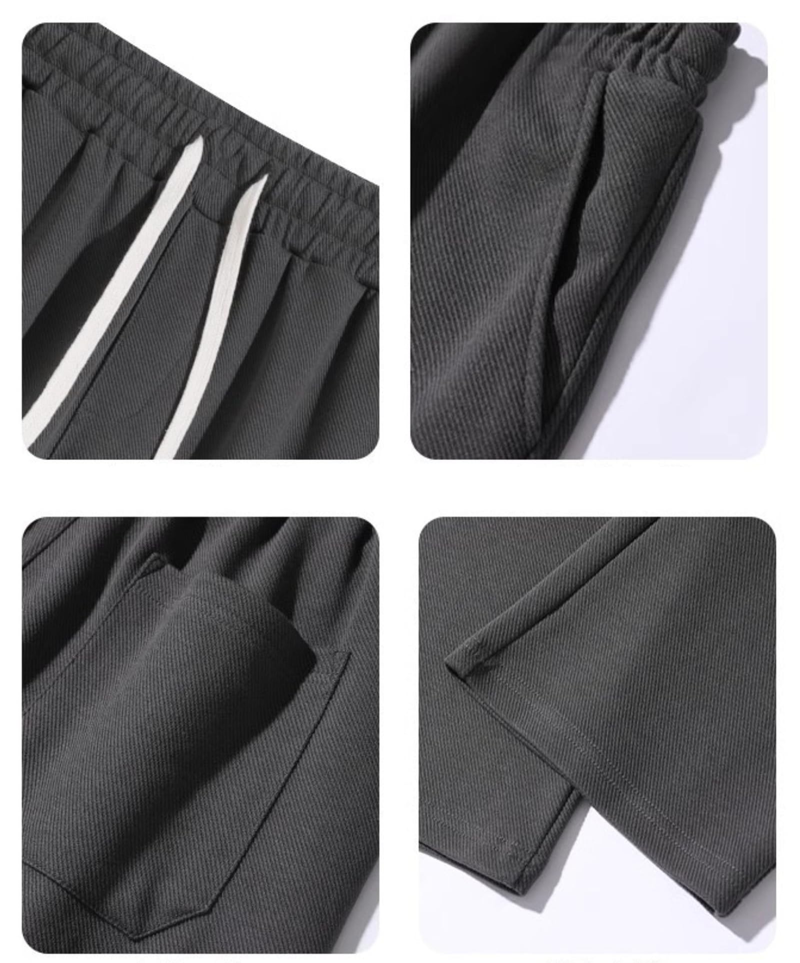 Pantaloni Dritti Estivi Per Gli Uomini Pantaloni Casual A Gamba Larga Coulisse Elastico in Vita Pantaloni Sportivi Sottili Larghi