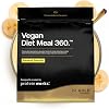 Protein Works | Vegan Diet Meal 360 - GOLD Innovation, Vegan Protein, Diet Meal Replacement Shake, Supports Healthy Weight Loss, Low Sugar, High Fibre, Banana Smooth, 14 Meals, 1kg