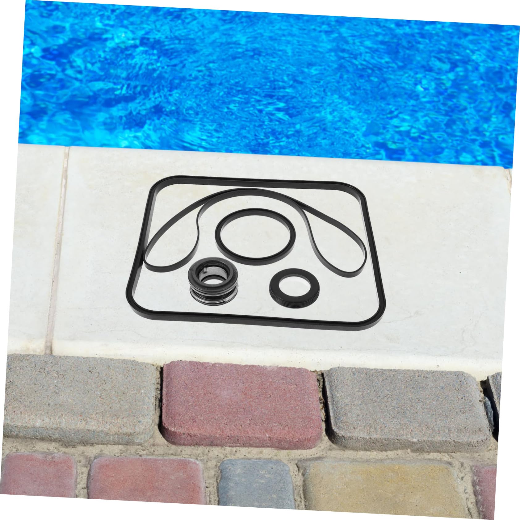 HANABASS 4ensembles Kit De Joints Toriques pour Pompe De Piscine Étanchéité Fiable Et Compatible avec Divers Modèles Installation Facile pour Remplacement sans Professionnel