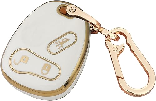 Funda para llavero de Chevrolet con control remoto y llavero para Chevy Avalanche Equinox Silverado SSR Suburban Tahoe  GMC Sierra Yukon  Hummer H2