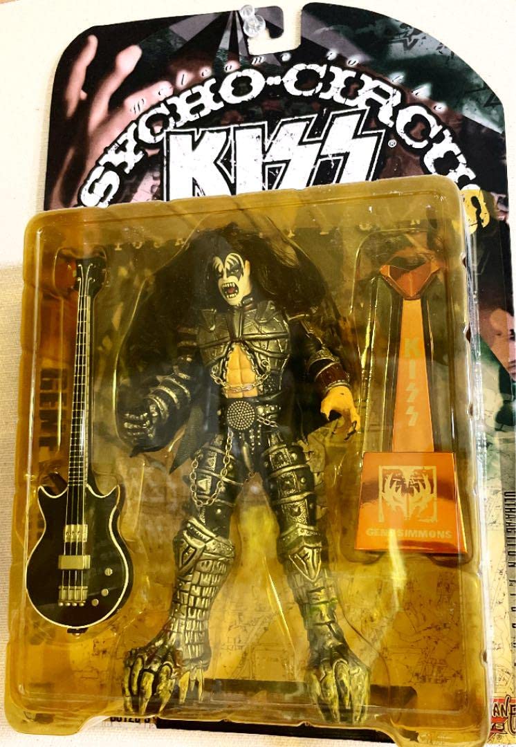 KISS GENE SIMMONS ジーンシモンズ　フィギュア Amazon | マクファーレントイズ KISS サイコサーカス ジーン