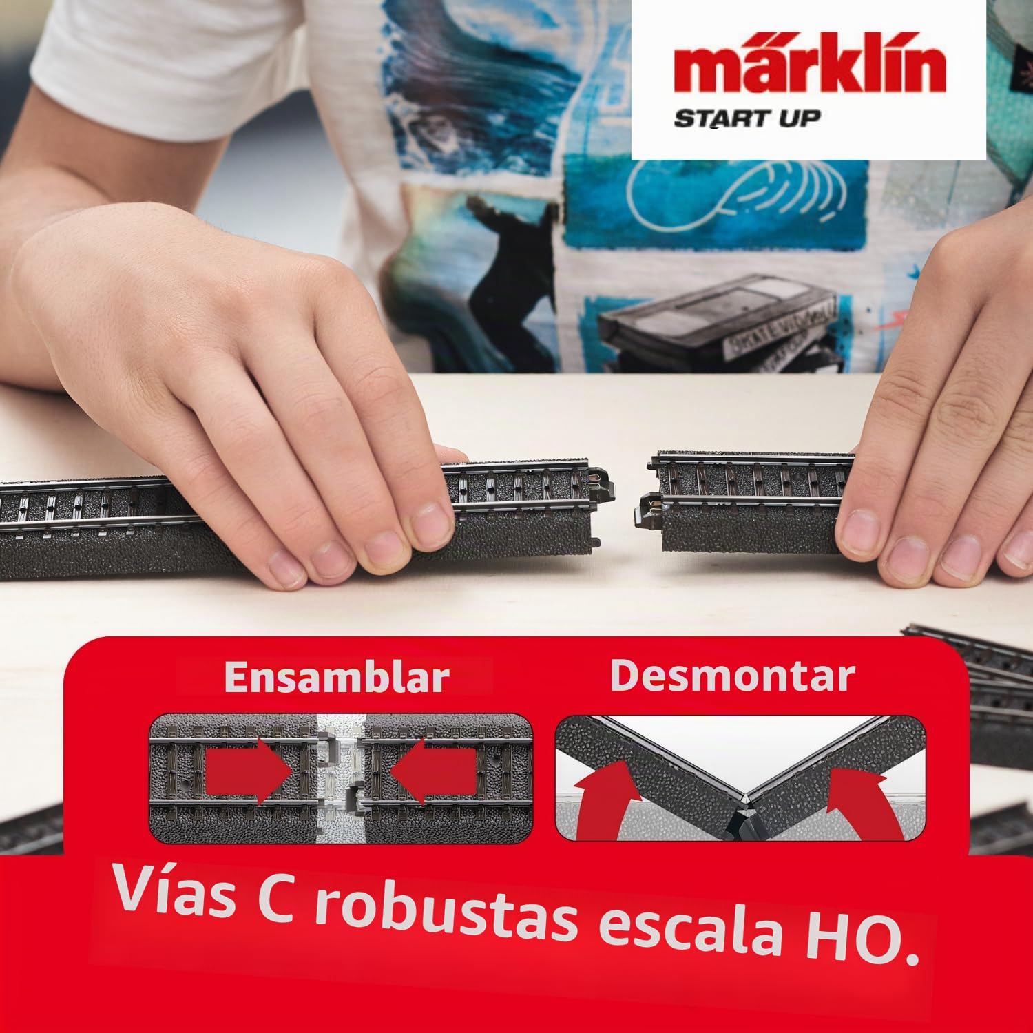 Märklin 24902 - Juego de raíles para vía de tren , Modelos/colores Surtidos, 1 Unidad