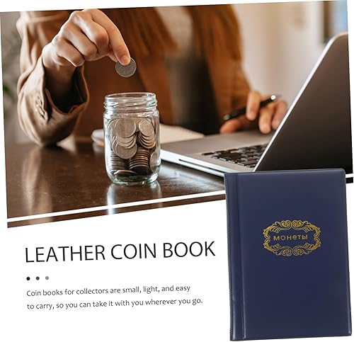 Miniatura 8 de Libros Coleccionistas de Monedas Regalo Conmemorativo Álbum de Monedas Organizador de Colección de Monedas Álbumes de Monedas Álbum de Coleccionismo