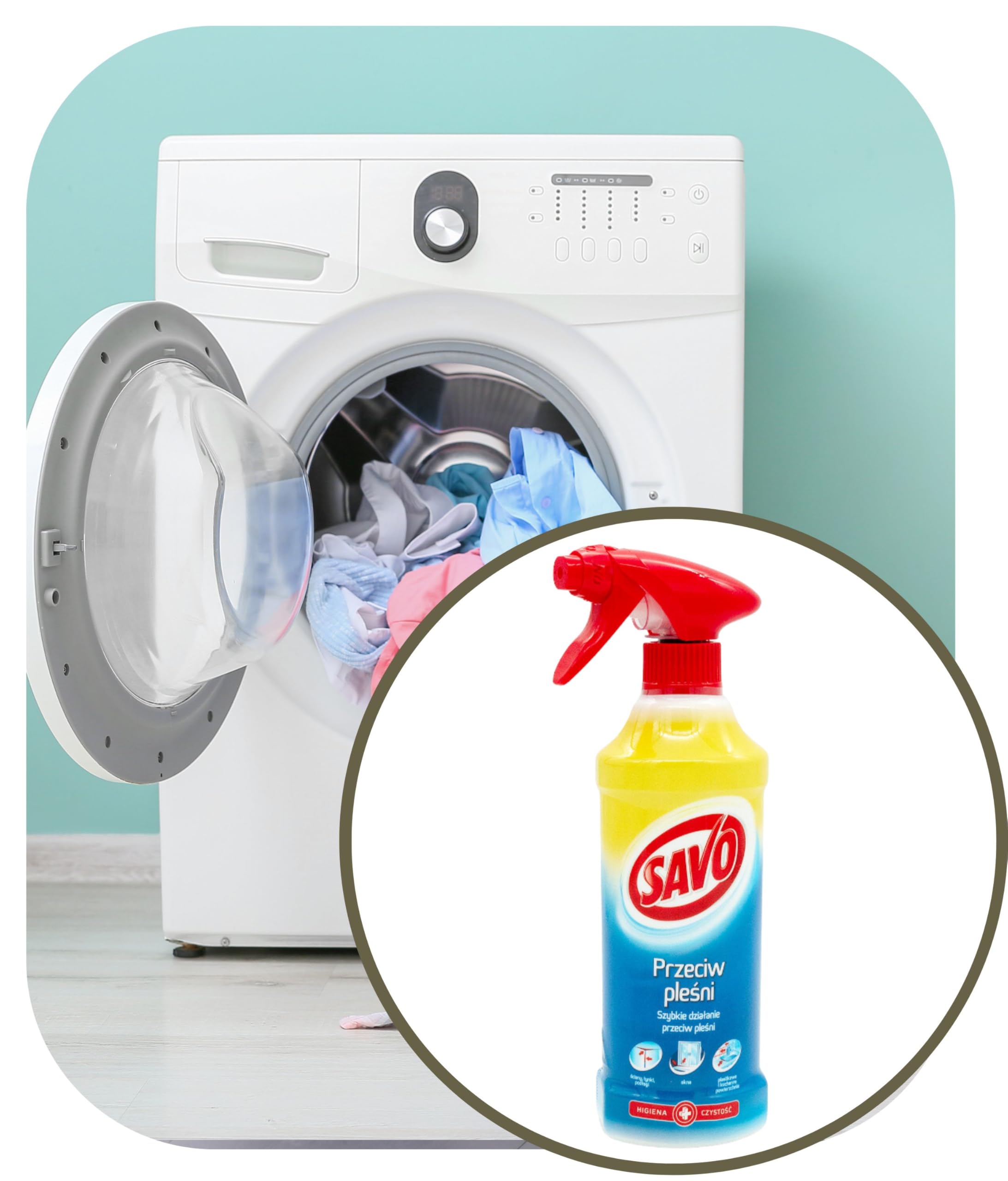 Savo Spray Do Czyszczenia Na Pleśń Grzyby 500ml